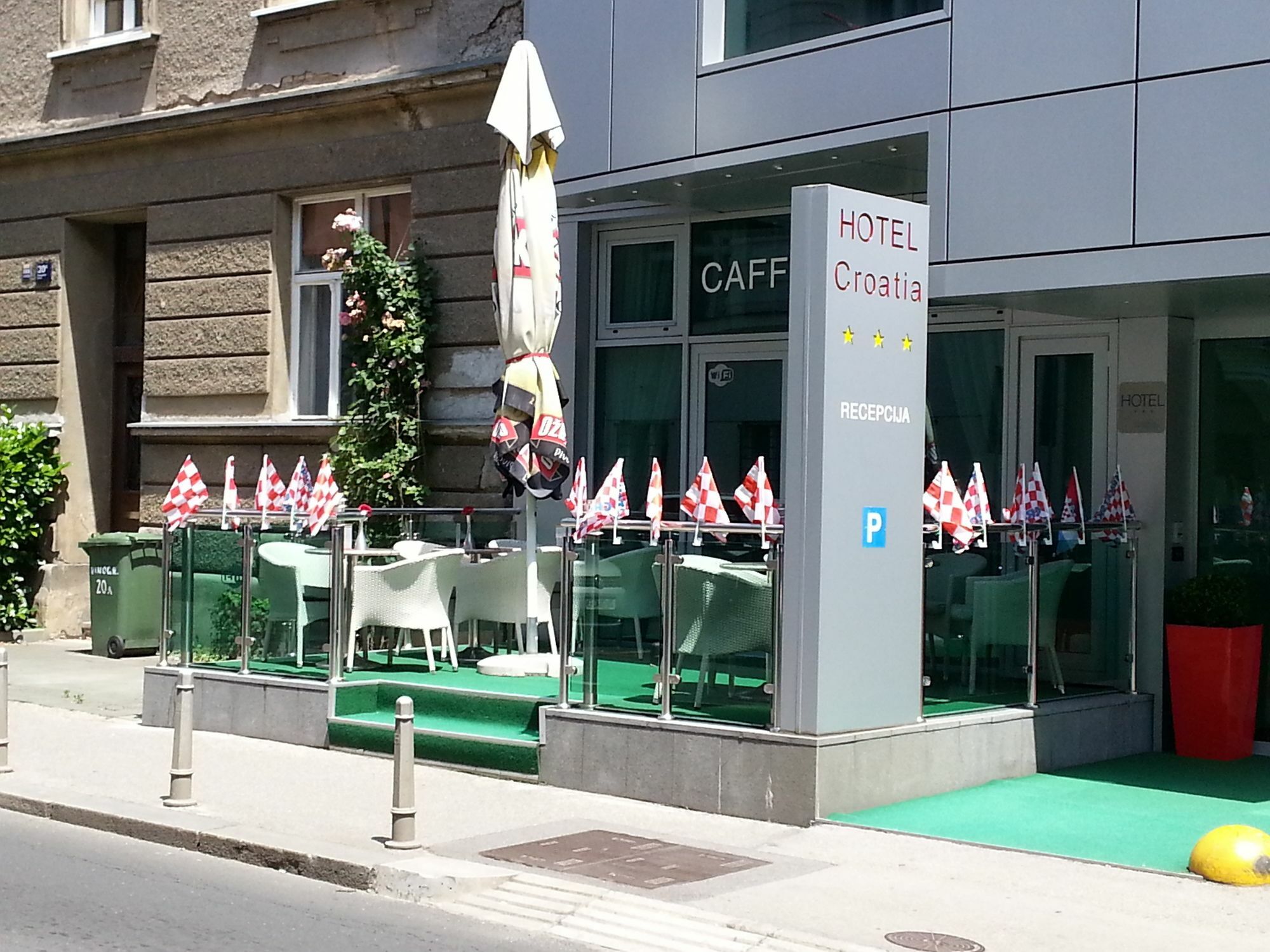 Hotel Croatia Zagreb Dış mekan fotoğraf